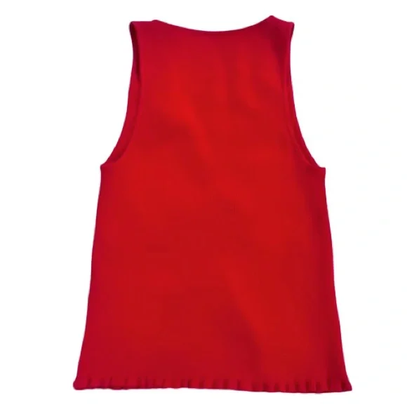 Aritzia Wilfred- V-Neck Tank with Front Bow Detail. Size: small - Picture 4 of 6